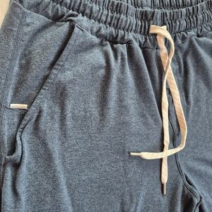 Vuori Ponto Performance Jogger Pants Heather Blue Size M Men's